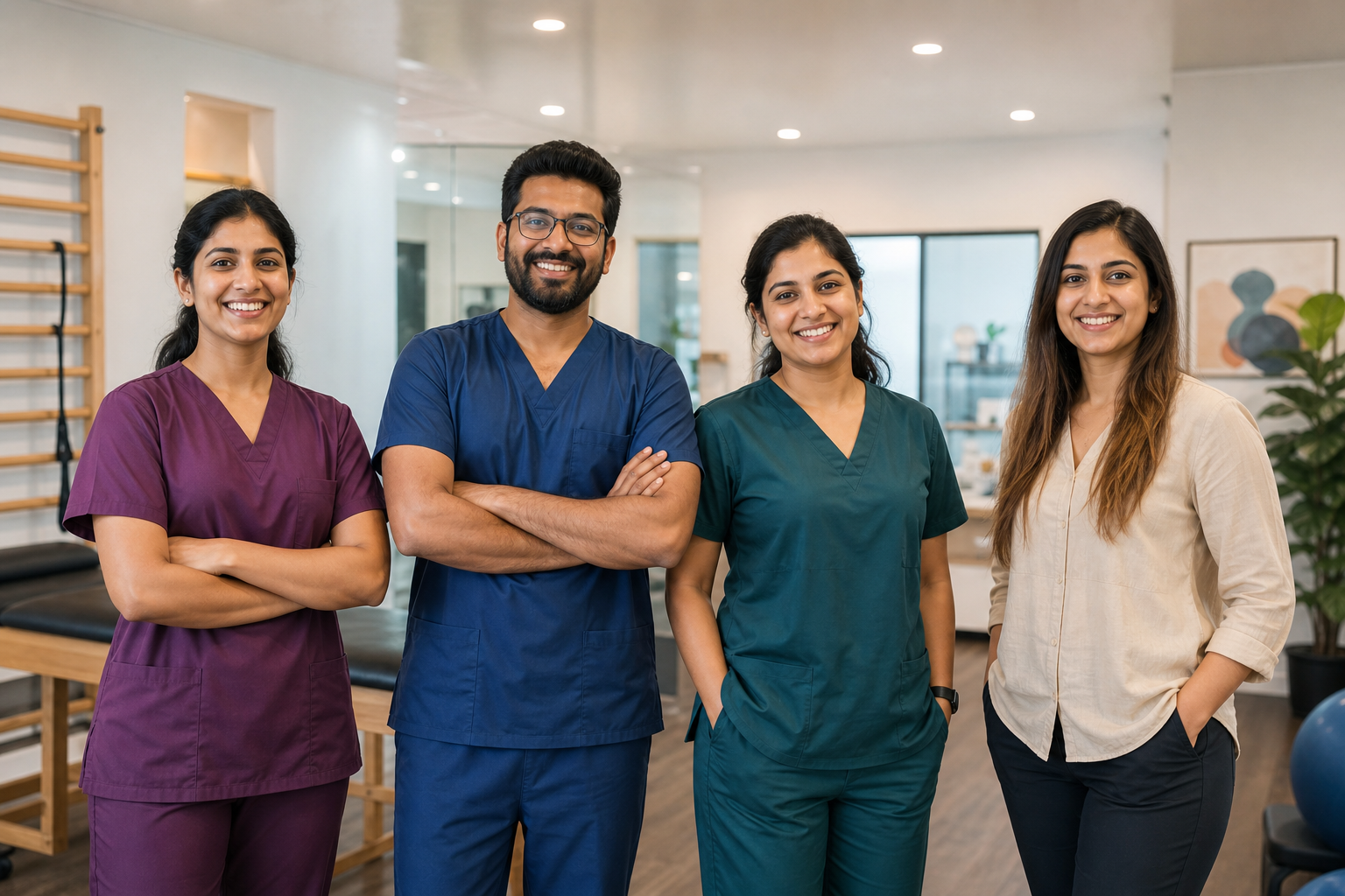 Team collaboration at the clinic
